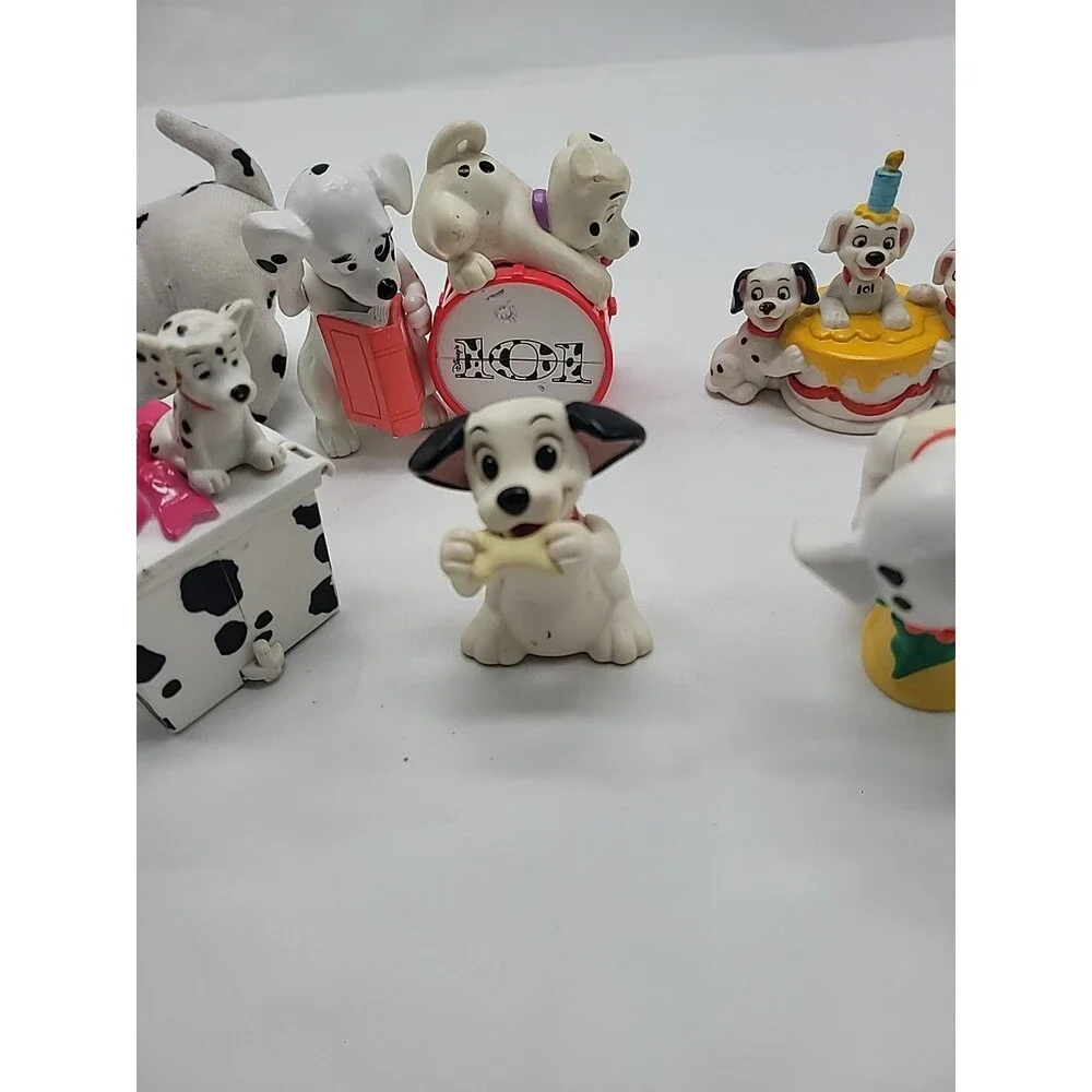 101 Dalmations Toys Lot of 7 Disney Figures RARE Vintage Toys PVC